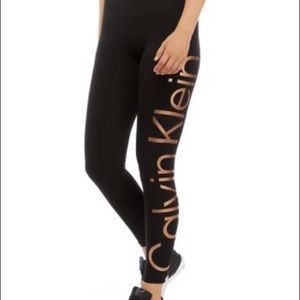 Calvin Klein logo leggings Small